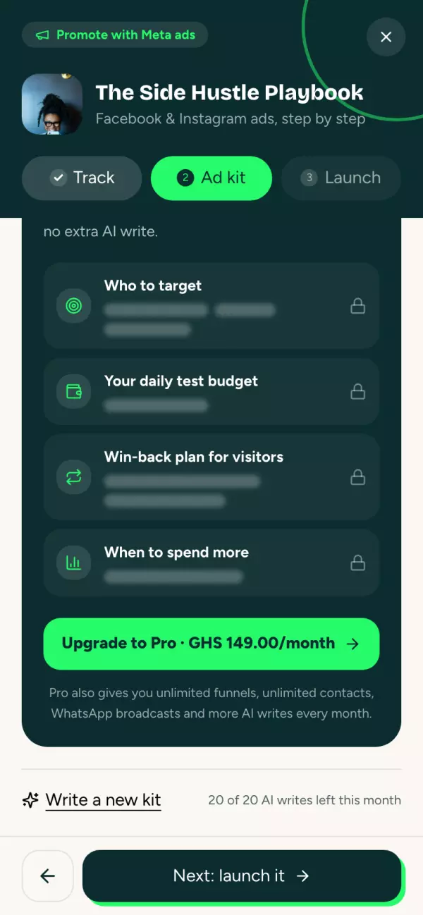 The full campaign brief on Pro