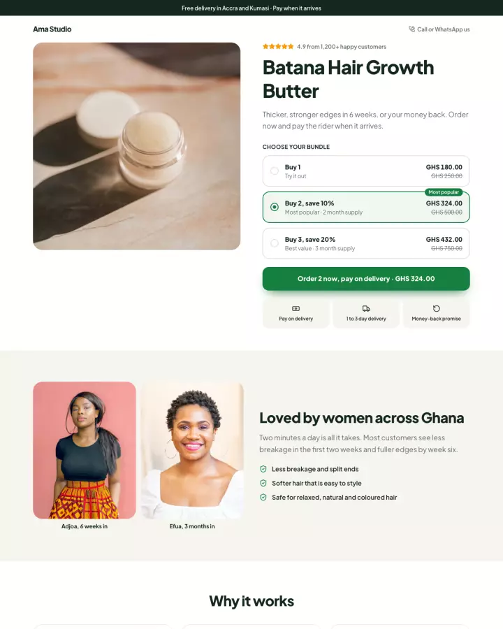 The Bundle Deal template